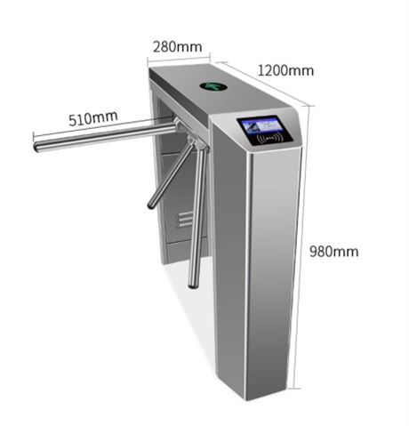 番禺   三辊闸厂家  物业人行通道闸门   测温一体机  智能速通门  工地实名登记通道闸 人脸识别闸机  